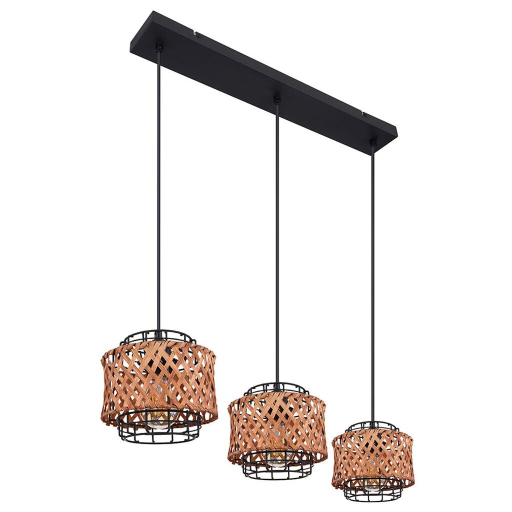 Подвесной светильник, клетка, бамбук, черный, коричневый, H 120 см Globo Lighting
Подвесной светильник, клетка, бамбук, черный, коричневый, H 120 см Globo Lighting