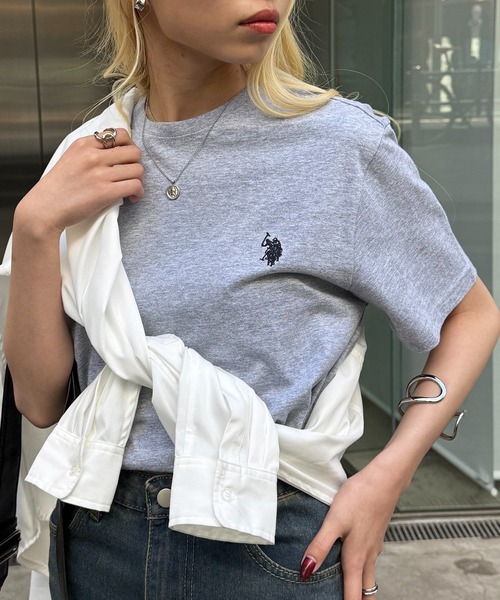 Футболка классическая с принтом и вышивкой U.S. Polo Assn., серый
Футболка классическая с принтом и вышивкой U.S. Polo Assn., серый