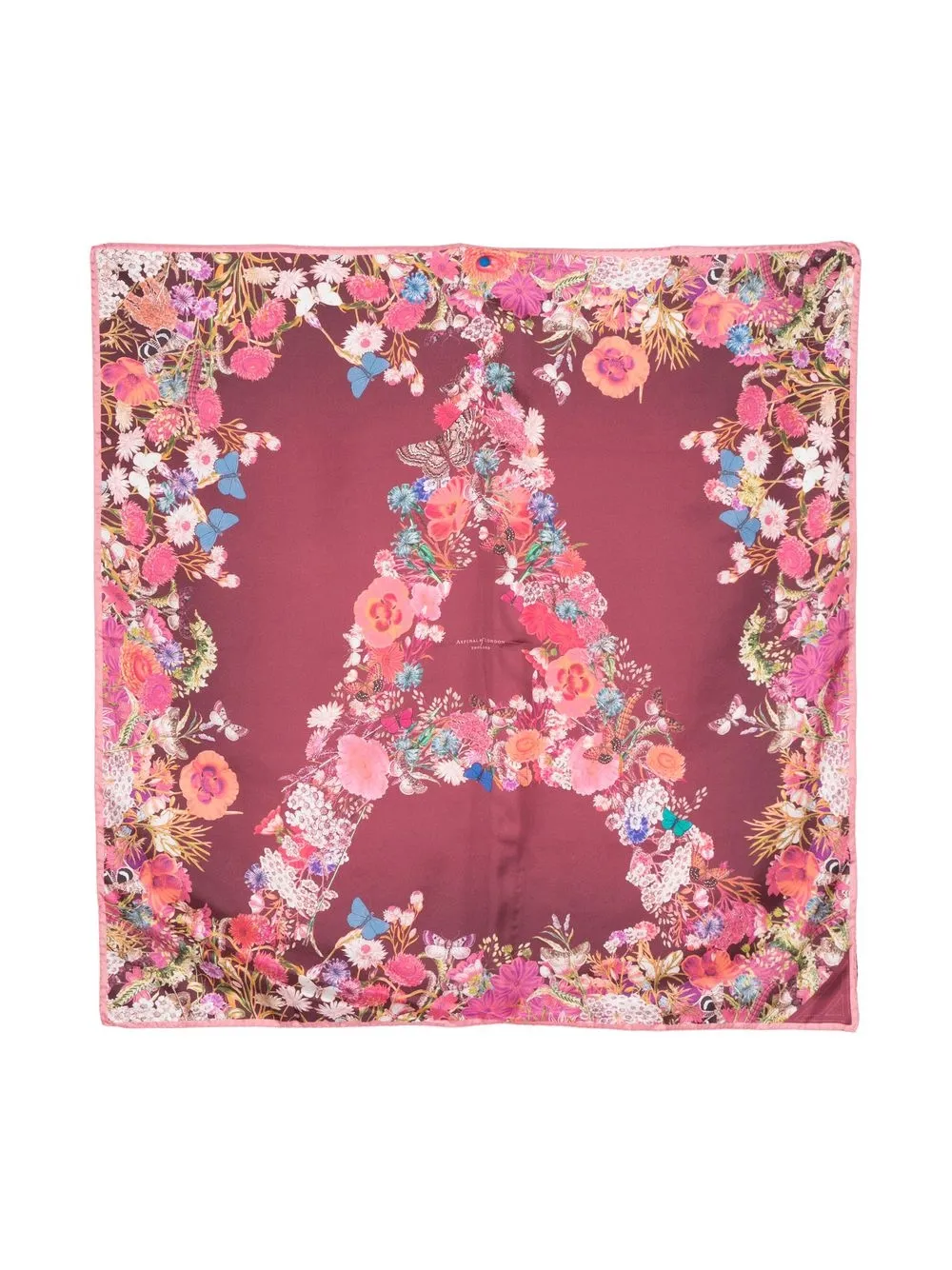 Шелковый платок с цветочным принтом Aspinal Of London, красный
Шелковый платок с цветочным принтом Aspinal Of London, красный