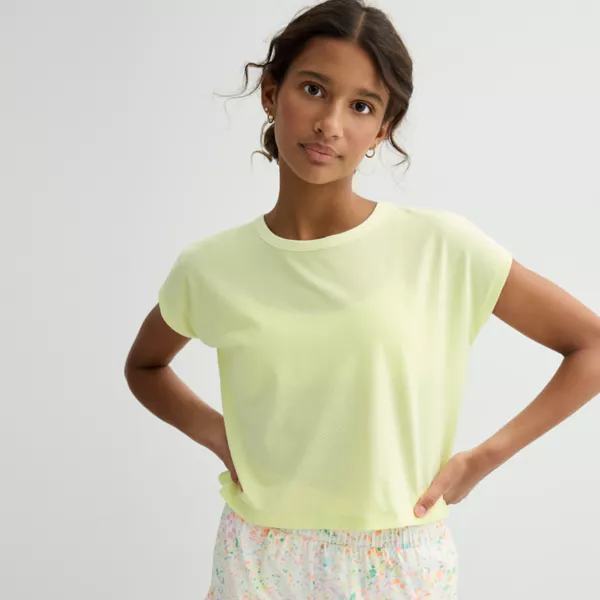 Футболка-долман для девочек 7-16 лет Tek Gear, цвет easy yellow
Футболка-долман для девочек 7-16 лет Tek Gear, цвет easy yellow