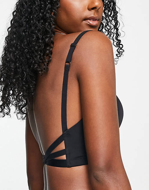 Черный бюстгальтер с глубоким вырезом и эффектом пуш-ап Wonderbra Ultimate
Черный бюстгальтер с глубоким вырезом и эффектом пуш-ап Wonderbra Ultimate