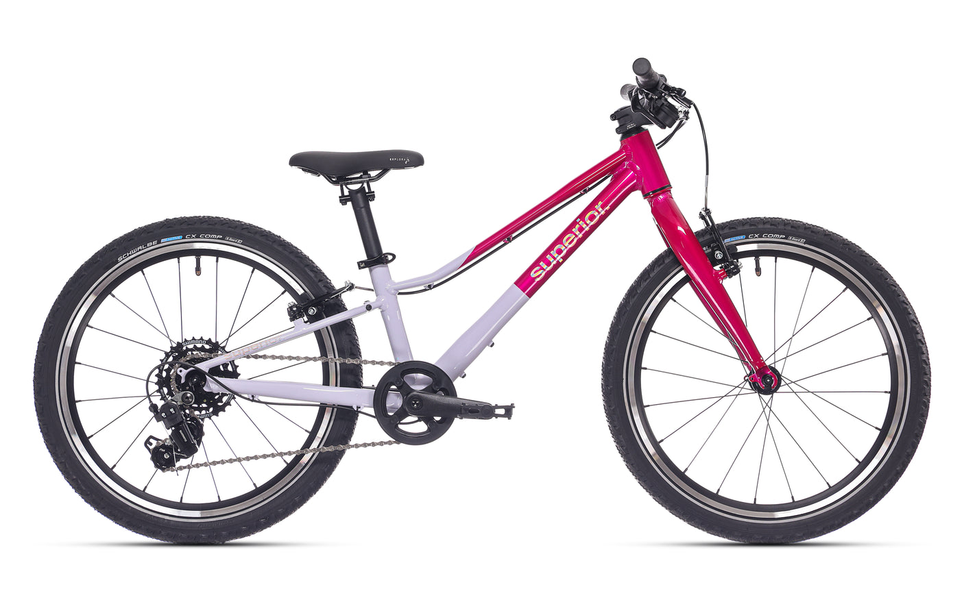 Детский велосипед Superior f.l.y. 20 vb (2026) - 20 дюймов kinderfahrrad - gloss purple
Детский велосипед Superior f.l.y. 20 vb (2026) - 20 дюймов kinderfahrrad - gloss purple