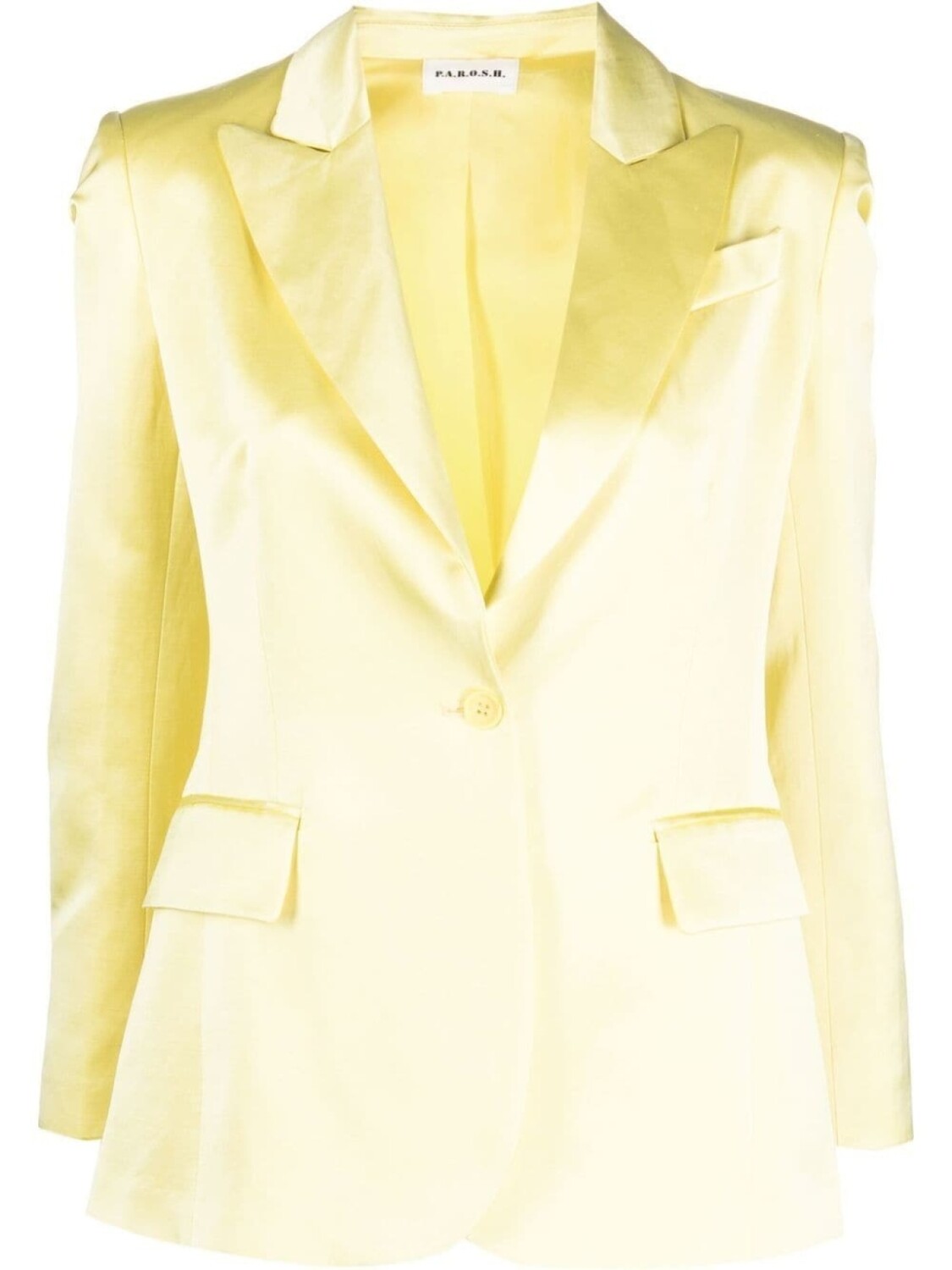 P.A.R.O.S.H. атласный блейзер, желтый
P.A.R.O.S.H. атласный блейзер, желтый