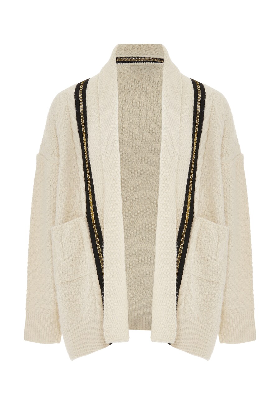 Вязаный кардиган faina, бежевый
Вязаный кардиган faina, бежевый