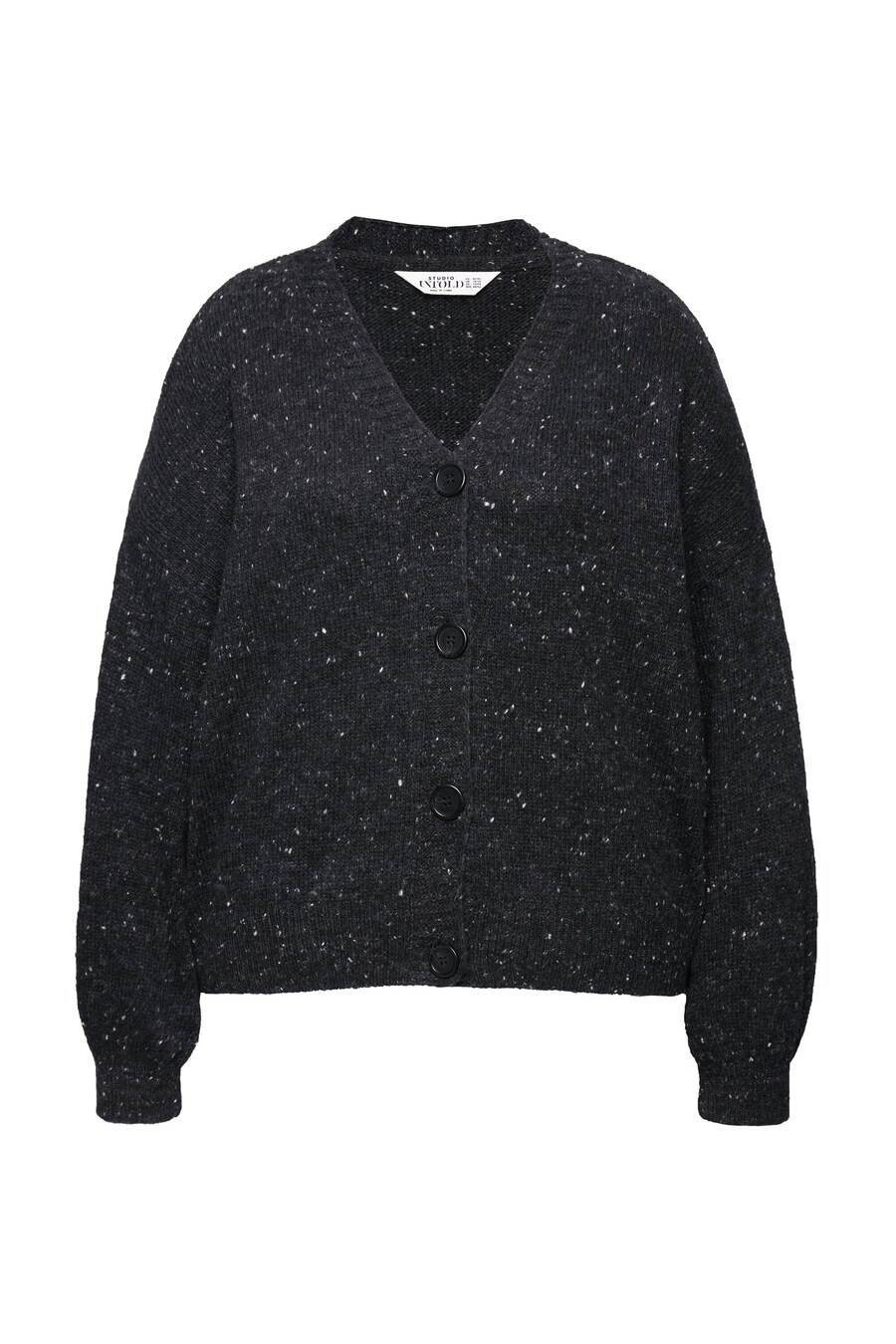 Вязаный кардиган Studio Untold, пятнистый серый
Вязаный кардиган Studio Untold, пятнистый серый
