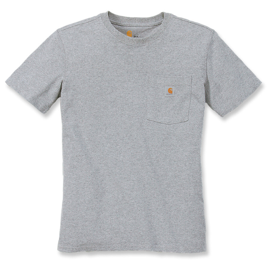 Футболка Carhartt Women's Loose Fit Heavyweight S/S Pocket Cotton, цвет Heather Grey
Футболка Carhartt Women's Loose Fit Heavyweight S/S Pocket Cotton, цвет Heather Grey