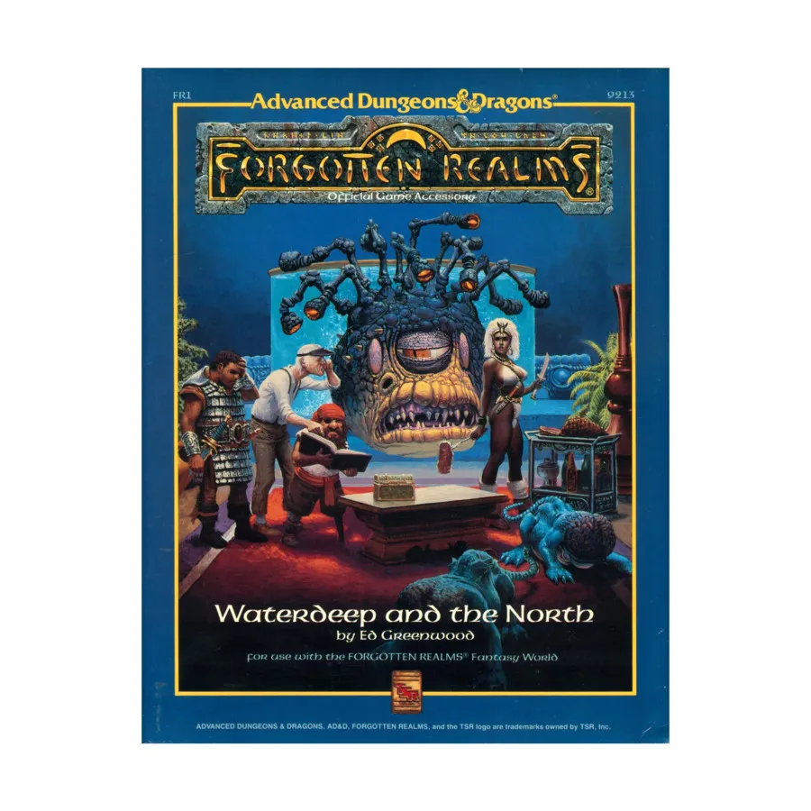 Waterdeep and the North (3rd Printing), Forgotten Realms - World Books, мягкая обложка
Waterdeep and the North (3rd Printing), Forgotten Realms - World Books, мягкая обложка