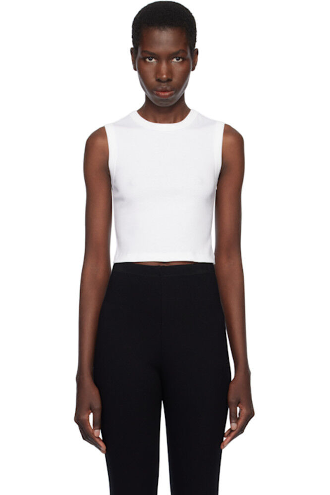 Белая укороченная майка Esmé FLORE FLORE
Белая укороченная майка Esmé FLORE FLORE