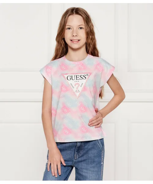 Футболка Regular fit Guess, розовый 
Футболка Regular fit Guess, розовый