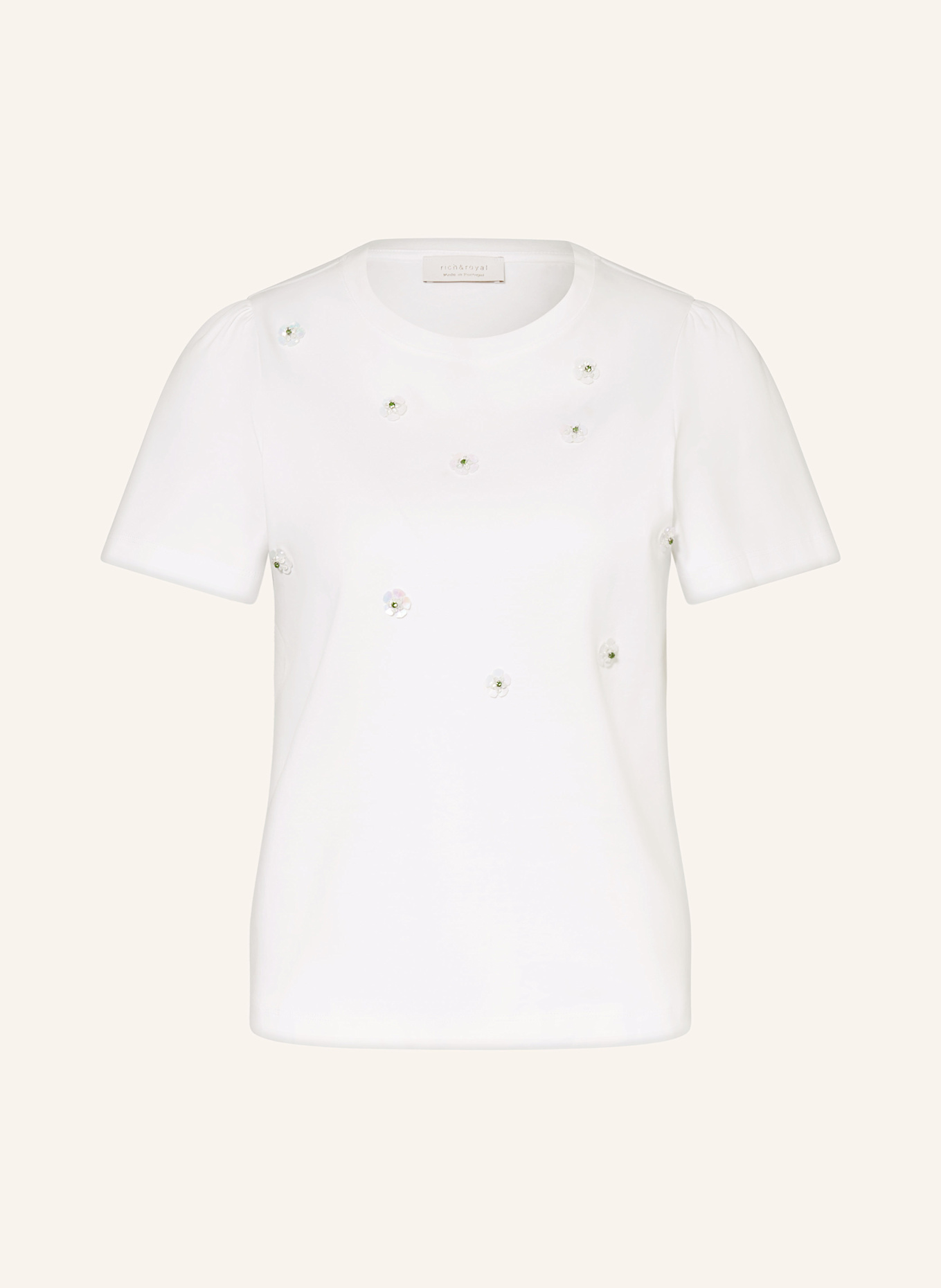 Футболка с драгоценными камнями Rich & Royal, белый
Футболка с драгоценными камнями Rich & Royal, белый