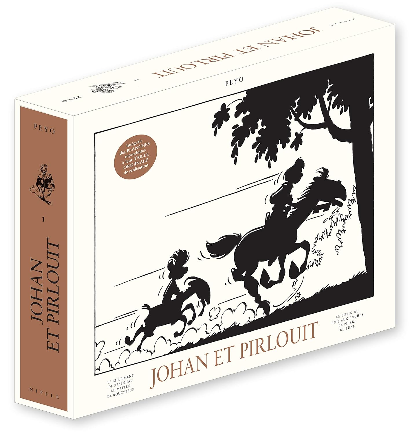 Johan et Pirlouit - Tome 1 - Johan et Pirlouit Intégrale (NIFFLE)
Johan et Pirlouit - Tome 1 - Johan et Pirlouit Intégrale (NIFFLE)