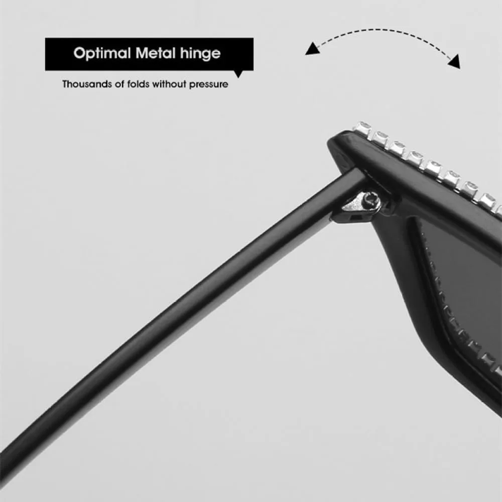 Солнцезащитные очки в форме «кошачий глаз» с блестками и кристаллами, женские, черные с белыми линзами, защита от ультрафиолета UV400 LANGSER, C6 White Gray
Солнцезащитные очки в форме «кошачий глаз» с блестками и кристаллами, женские, черные с белыми линзами, защита от ультрафиолета UV400 LANGSER, C6 White Gray