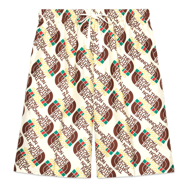 Шорты x the north face logo web print silk shorts 'ivory brown green' Gucci, белый
Шорты x the north face logo web print silk shorts 'ivory brown green' Gucci, белый