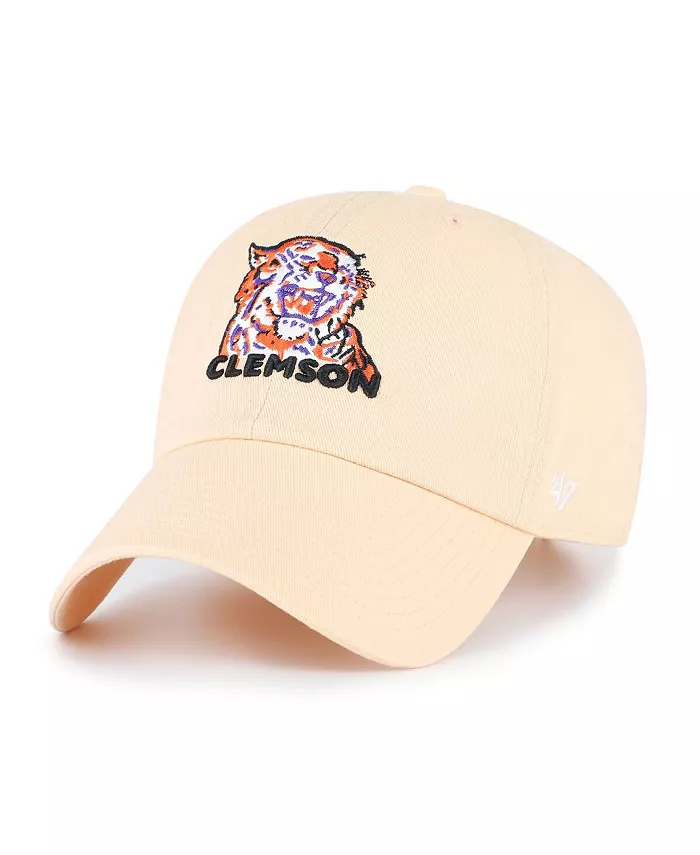 Мужская светло-оранжевая регулируемая кепка Clemson Tigers Vault Clean Up '47 Brand
Мужская светло-оранжевая регулируемая кепка Clemson Tigers Vault Clean Up '47 Brand