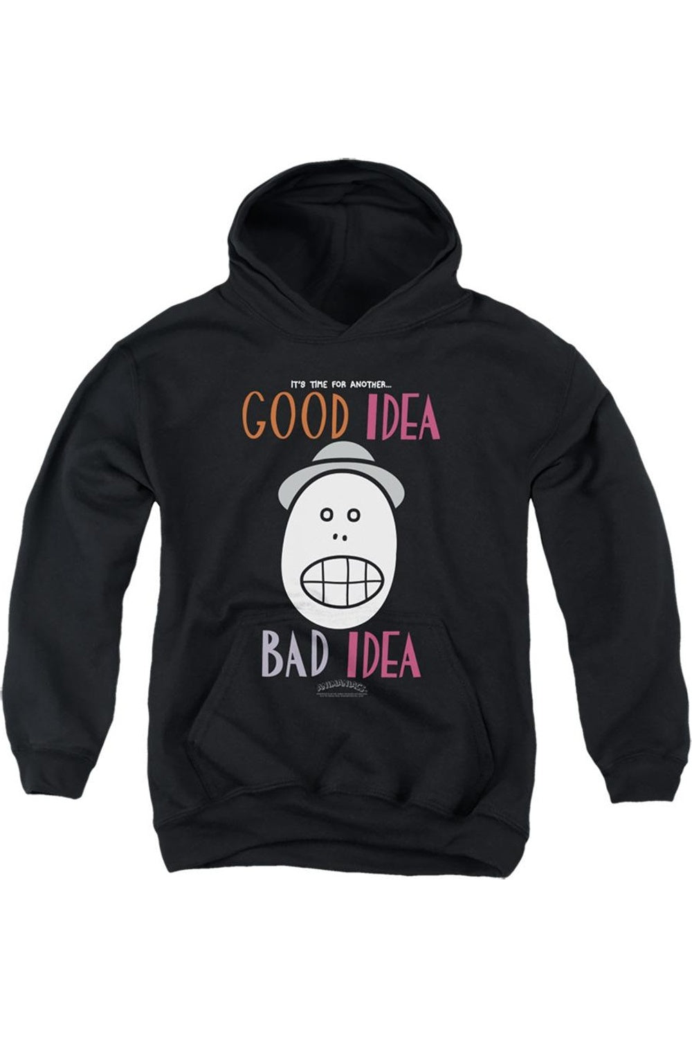Толстовка с капюшоном Animaniacs "Хорошая идея - Плохая идея" Gildan, черный
Толстовка с капюшоном Animaniacs "Хорошая идея - Плохая идея" Gildan, черный