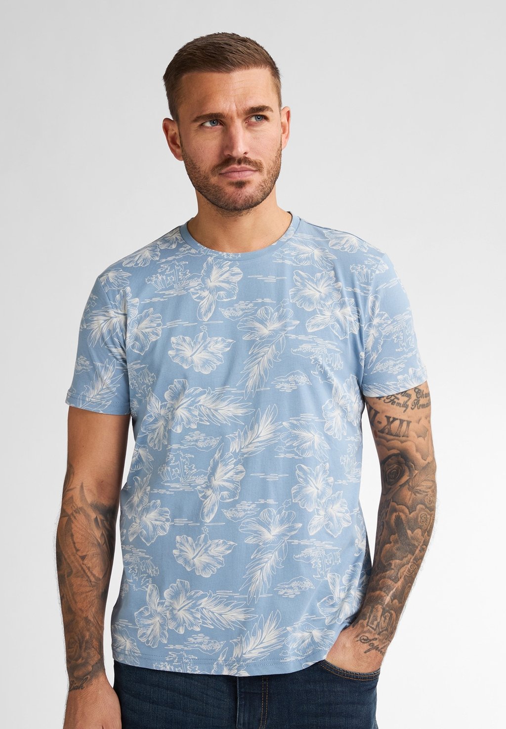 Футболка с принтом Petrol Industries, светло-голубой
Футболка с принтом Petrol Industries, светло-голубой