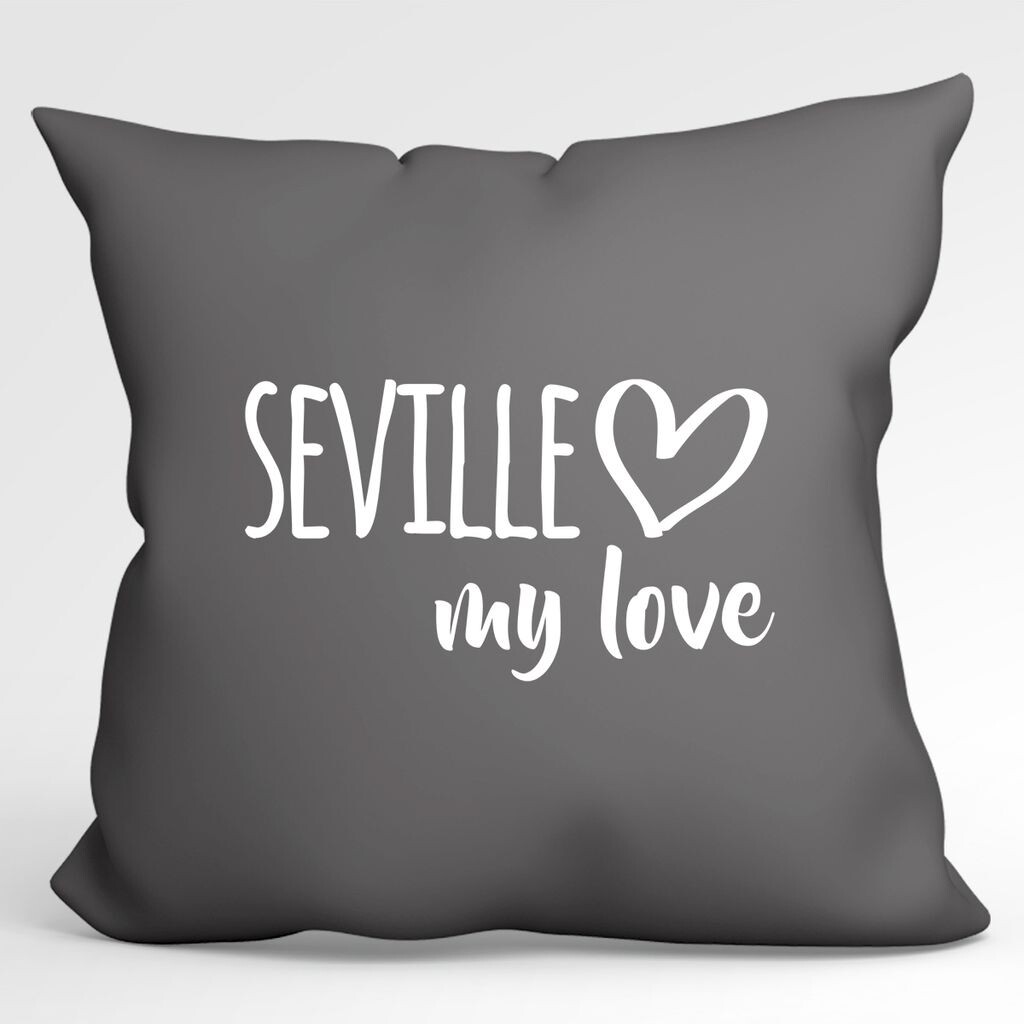 Huuraa Pillow Seville my love декоративная подушка с наполнителем 40x40см размер Steel Grey для всех поклонников Севильи, Испания, идея подарка для друзей и семьи Hellweg Druckerei
Huuraa Pillow Seville my love декоративная подушка с наполнителем 40x40см размер Steel Grey для всех поклонников Севильи, Испания, идея подарка для друзей и семьи Hellweg Druckerei