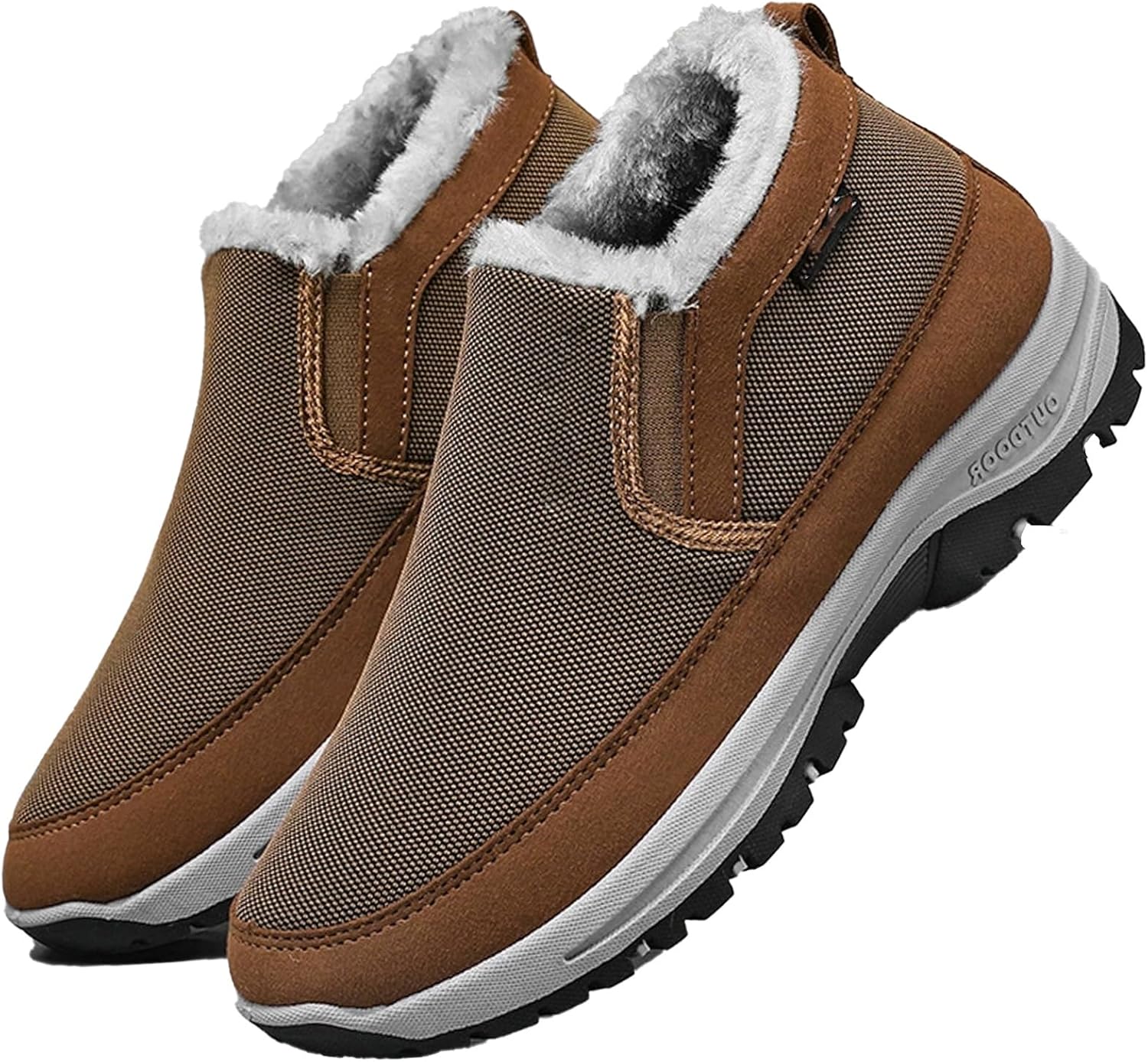 Мужские утепленные теплые нескользящие слипоны GHTRHSB для улицы, зимние удобные легкие кроссовки из флиса, повседневные с меховой подкладкой снежные ботинки на щиколотку, коричневый
Мужские утепленные теплые нескользящие слипоны GHTRHSB для улицы, зимние удобные легкие кроссовки из флиса, повседневные с меховой подкладкой снежные ботинки на щиколотку, коричневый