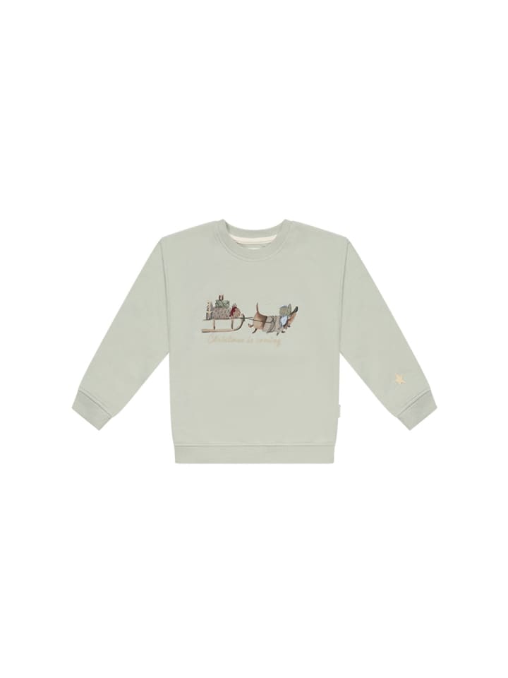 Leevje Унисекс толстовка оверсайз с изображением таксы и надписью «Рождество приближается» нежно-зеленого цвета
Leevje Унисекс толстовка оверсайз с изображением таксы и надписью «Рождество приближается» нежно-зеленого цвета