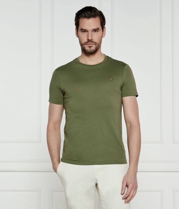 Футболка мужская Polo Ralph Lauren Custom Slim Fit, зеленый
Футболка мужская Polo Ralph Lauren Custom Slim Fit, зеленый