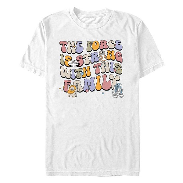 Футболка с принтом "Сила с этой семьей" Big & tall Star Wars
Футболка с принтом "Сила с этой семьей" Big & tall Star Wars