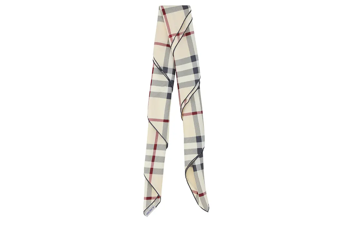 Шарф шелковый Burberry женский, белый / черный
Шарф шелковый Burberry женский, белый / черный