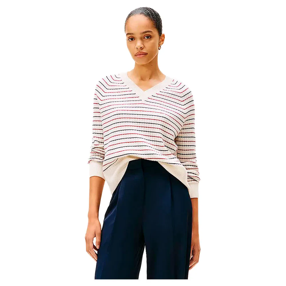 Свитер Tommy Hilfiger WW0WW46417 v neck, белый
Свитер Tommy Hilfiger WW0WW46417 v neck, белый