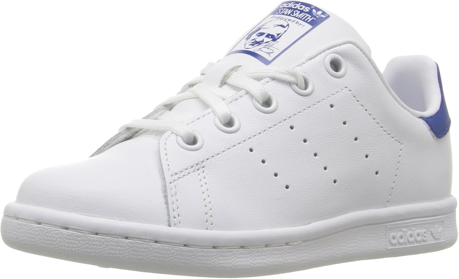 Кроссовки adidas Originals Infant Stan Smith Cloudfoam для малышей, белый/голубой
Кроссовки adidas Originals Infant Stan Smith Cloudfoam для малышей, белый/голубой