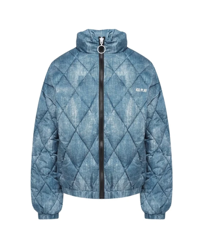 Стеганая куртка цвета индиго Ice Play, синий
Стеганая куртка цвета индиго Ice Play, синий