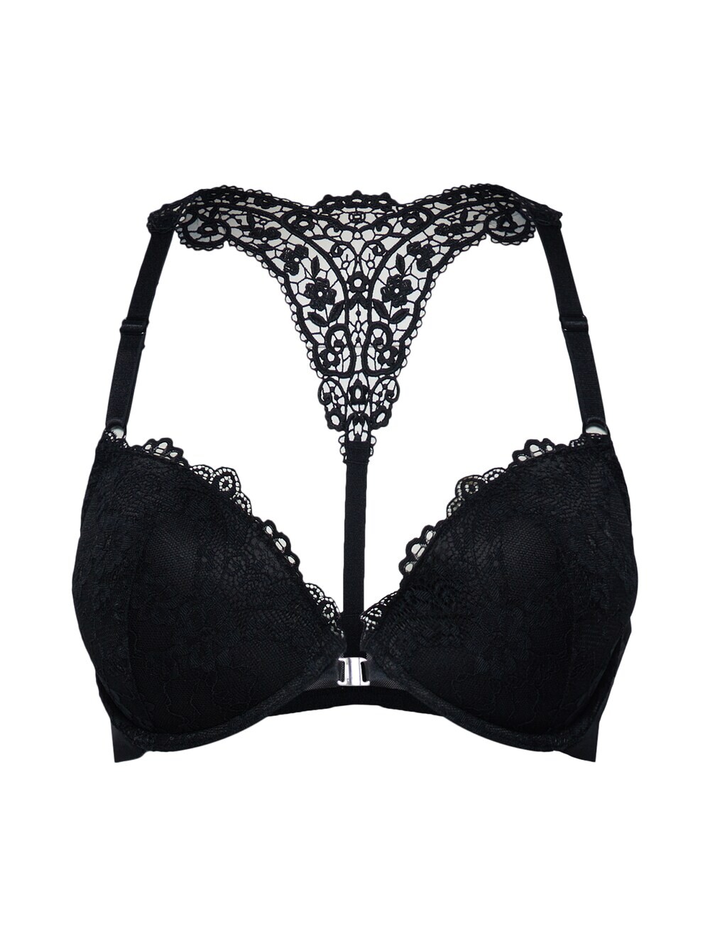 Бюстгальтер с эффектом пуш-ап LASCANA, черный
Бюстгальтер с эффектом пуш-ап LASCANA, черный