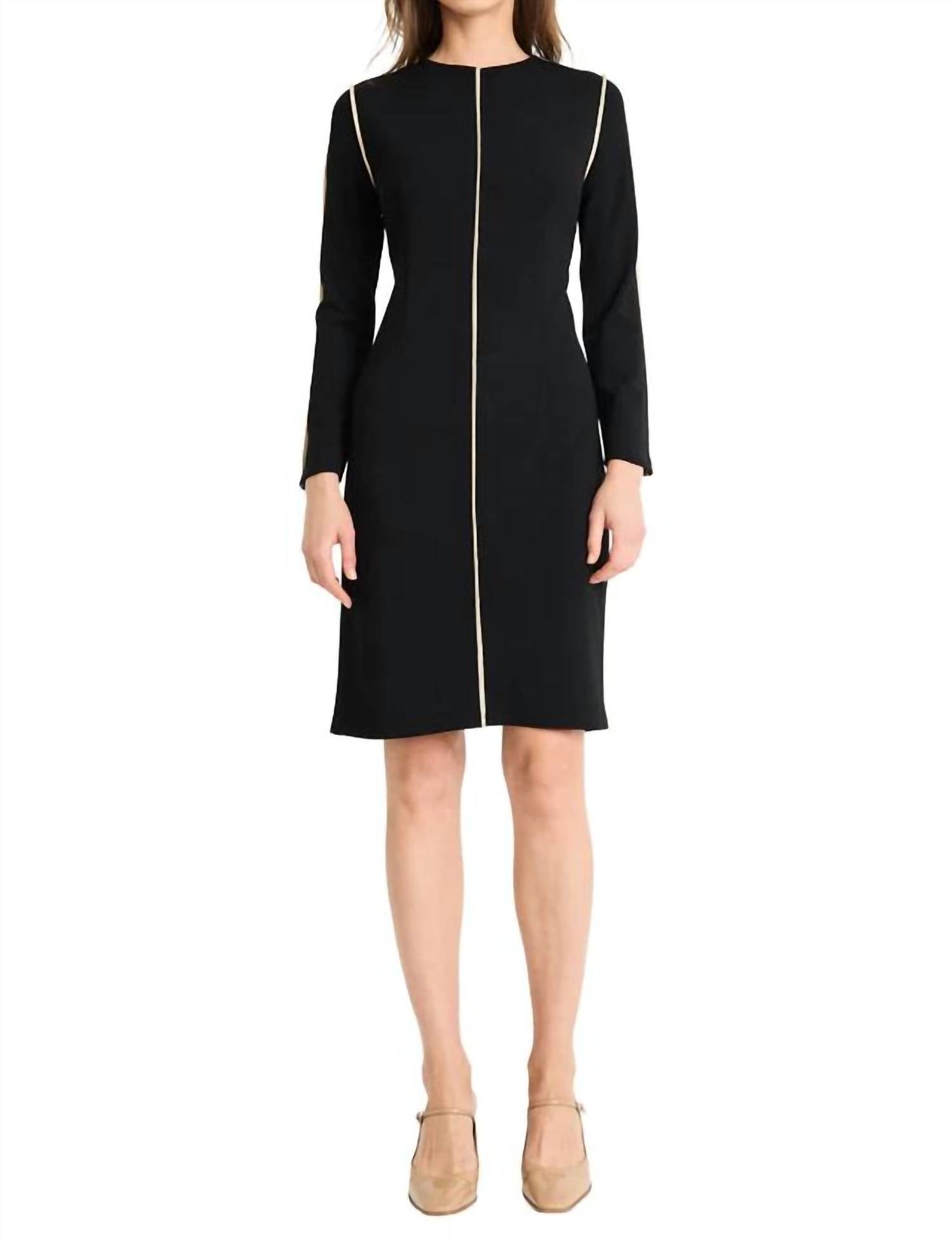 Черное облегающее платье из крепа Scuba Maggy London
Черное облегающее платье из крепа Scuba Maggy London