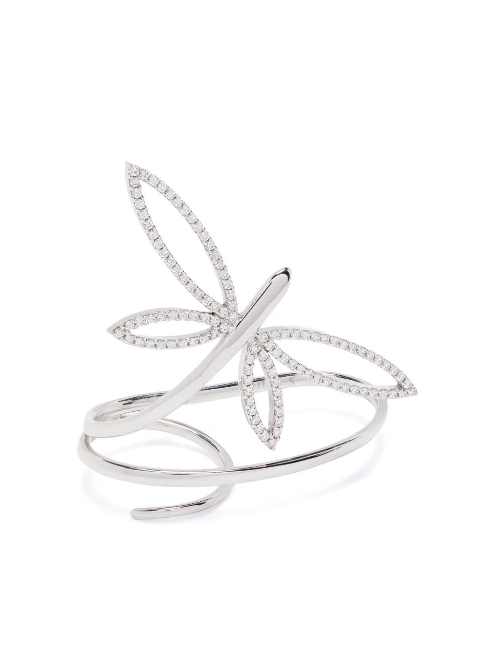 Кольцо из белого золота с бриллиантами Anapsara, серебяный
Кольцо из белого золота с бриллиантами Anapsara, серебяный