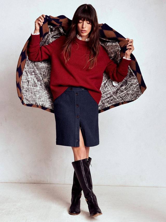 Текстурированная юбка Cecelia Boden, Navy
Текстурированная юбка Cecelia Boden, Navy