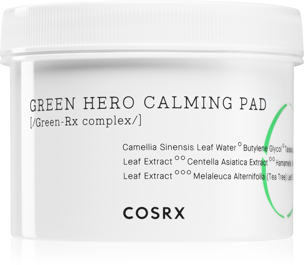 Освежающие успокаивающие диски One Step Green Hero с успокаивающим эффектом Cosrx, 70 шт
Освежающие успокаивающие диски One Step Green Hero с успокаивающим эффектом Cosrx, 70 шт