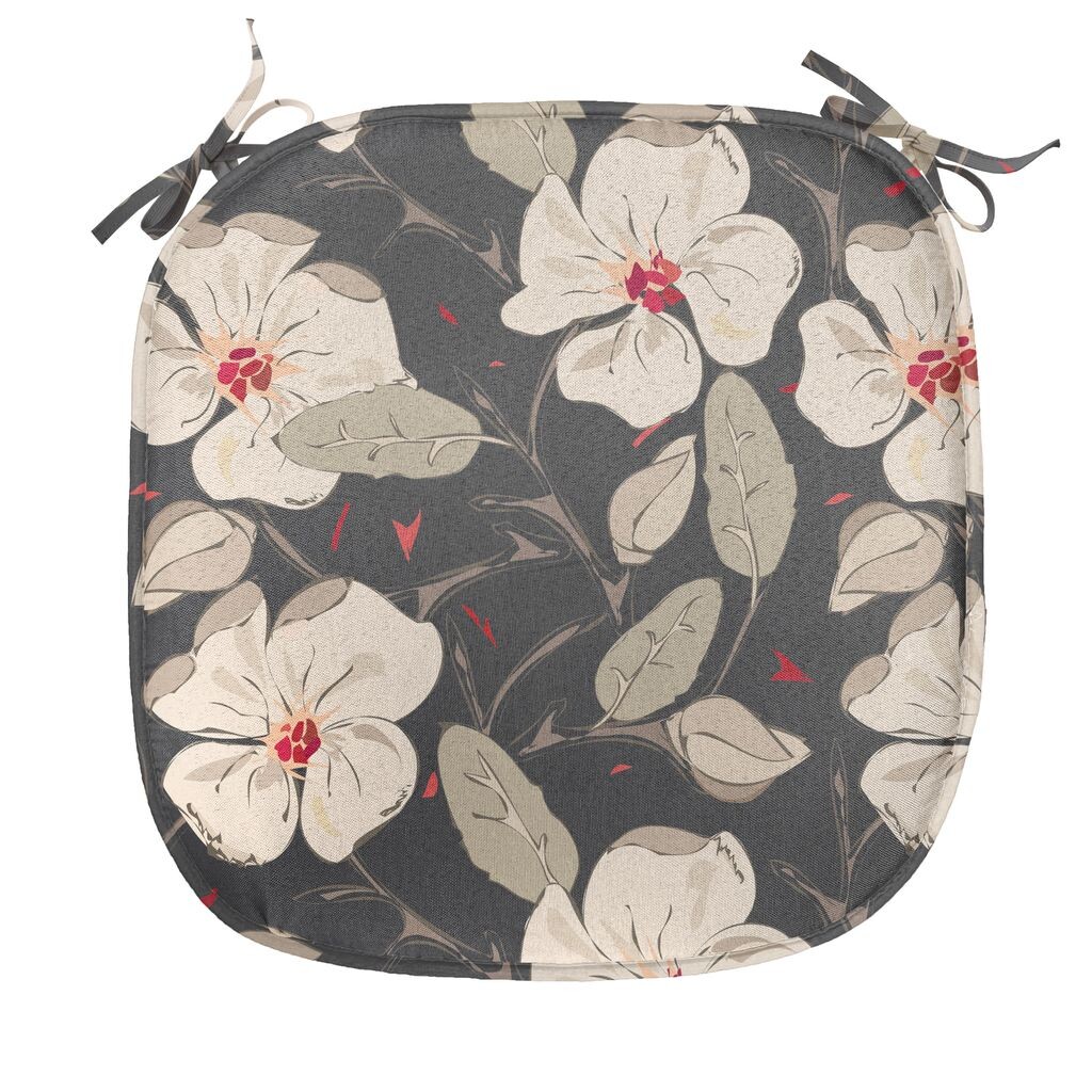 ABAKUHAUS Подушка на стул для столовой с цветочным рисунком, Poppy Blu Natural, декоративная водонепроницаемая подушка с ремнями для кухонных сидений, 40 см x 40 см, угольно-серый красный
ABAKUHAUS Подушка на стул для столовой с цветочным рисунком, Poppy Blu Natural, декоративная водонепроницаемая подушка с ремнями для кухонных сидений, 40 см x 40 см, угольно-серый красный