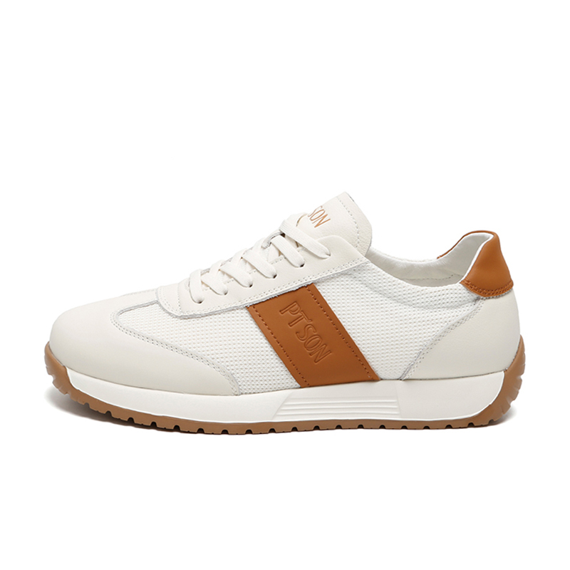 PT'SON Амортизирующие дышащие нескользящие легкие устойчивые к истиранию мужские низкие кеды бело-желтые, цвет White Yellow
PT'SON Амортизирующие дышащие нескользящие легкие устойчивые к истиранию мужские низкие кеды бело-желтые, цвет White Yellow