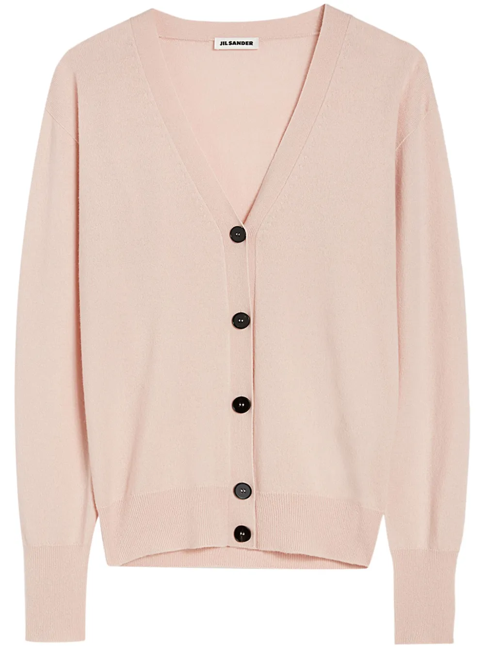 Кашемировый кардиган с V-образным вырезом JIL SANDER, розовый
Кашемировый кардиган с V-образным вырезом JIL SANDER, розовый