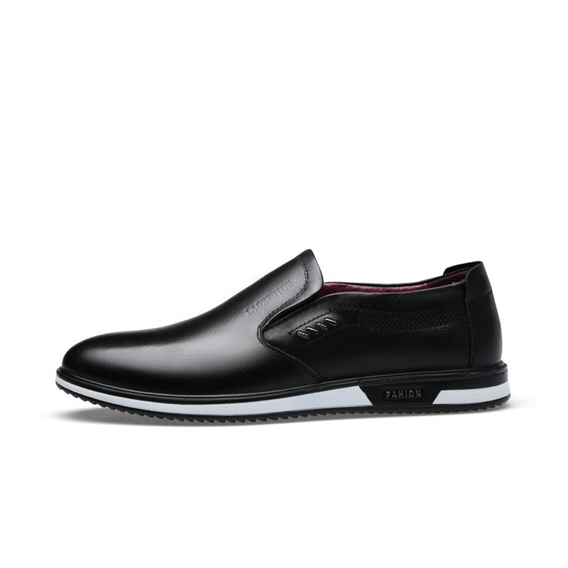 Повседневные кожаные туфли Men's LAORENTOU, черный
Повседневные кожаные туфли Men's LAORENTOU, черный