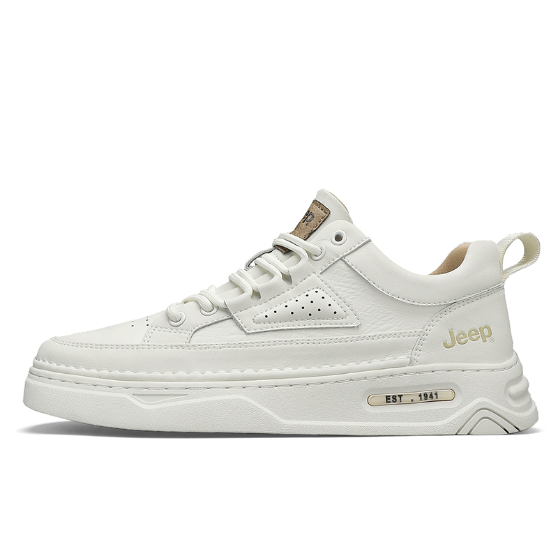 Jeep Мужские скейтерские кеды low top из синтетической кожи, устойчивые к истиранию, легкие и дышащие
Jeep Мужские скейтерские кеды low top из синтетической кожи, устойчивые к истиранию, легкие и дышащие