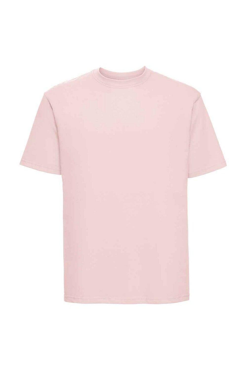 Классическая футболка из хлопка кольцевого прядения Russell, розовый
Классическая футболка из хлопка кольцевого прядения Russell, розовый