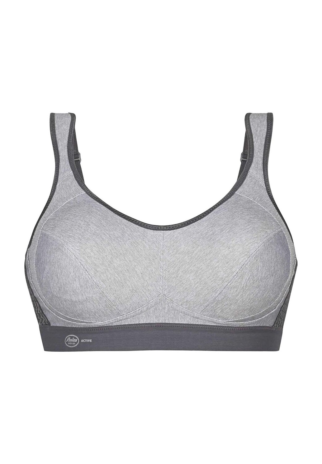 Дышащий спортивный бюстгальтер Extreme Control с максимальной поддержкой для женщин Anita, цвет Heather Grey
Дышащий спортивный бюстгальтер Extreme Control с максимальной поддержкой для женщин Anita, цвет Heather Grey