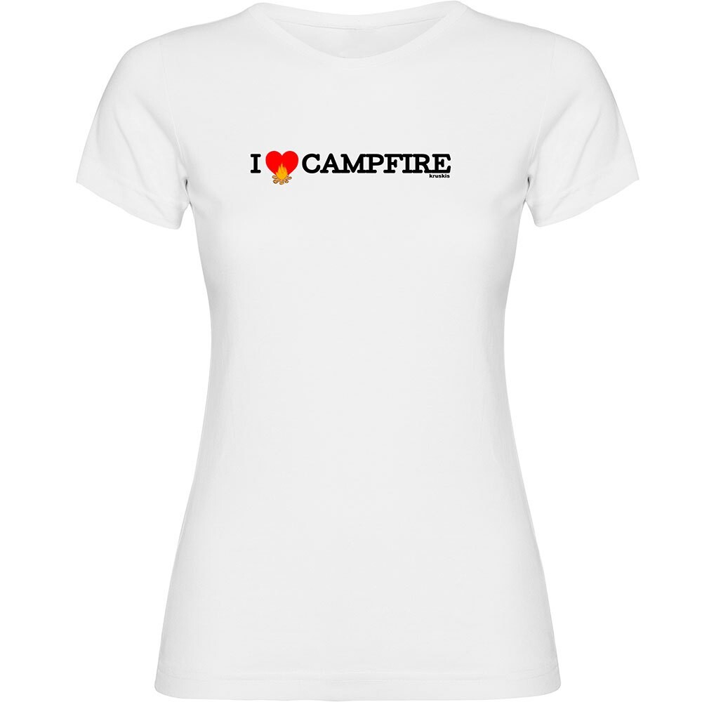 Футболка Kruskis I Love Campfire, белый 
Футболка Kruskis I Love Campfire, белый