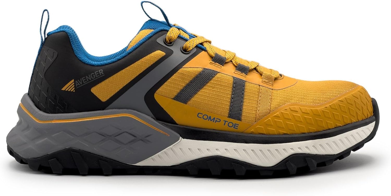 Мужские ботинки Avenger с композитным носком, аэродинамическая промышленная обувь Avenger Work Boots, желтый/оливковый
Мужские ботинки Avenger с композитным носком, аэродинамическая промышленная обувь Avenger Work Boots, желтый/оливковый