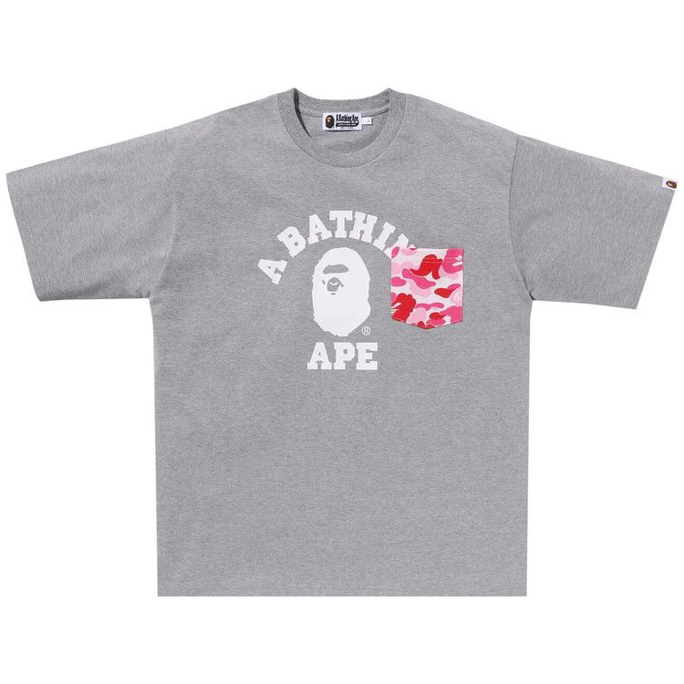 Футболка BAPE ABC Camo College Pocket Relaxed Tee, Grey
Футболка BAPE ABC Camo College Pocket Relaxed Tee, Grey