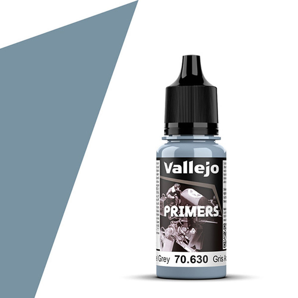 Аксессуары Vallejo Primer: Steel Grey (18ml) 
Аксессуары Vallejo Primer: Steel Grey (18ml)