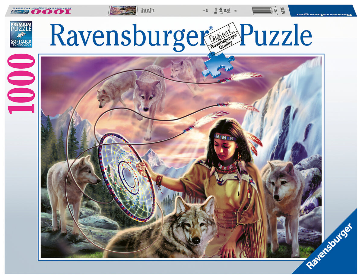 Пазл Ravensburger, 2D, Ловец облаков, 1000 шт.
Пазл Ravensburger, 2D, Ловец облаков, 1000 шт.
