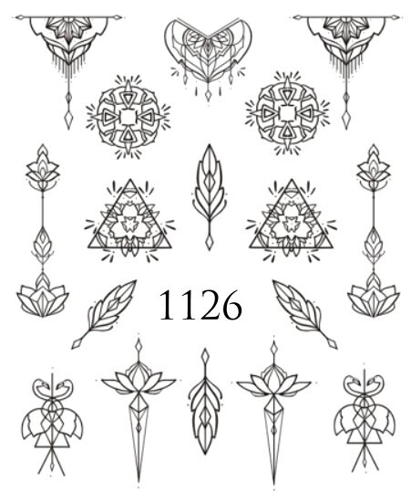 Водные наклейки для ногтей - №1126, Raisin
Водные наклейки для ногтей - №1126, Raisin