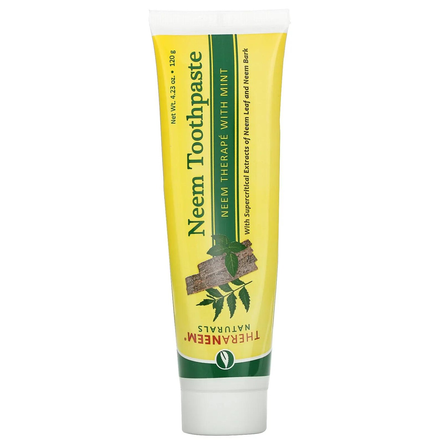 Organix South TheraNeem Naturals Neem Therapé with Mint Neem Toothpaste 4.23 oz (120 g)
Organix South TheraNeem Naturals Neem Therapé with Mint Neem Toothpaste 4.23 oz (120 g)