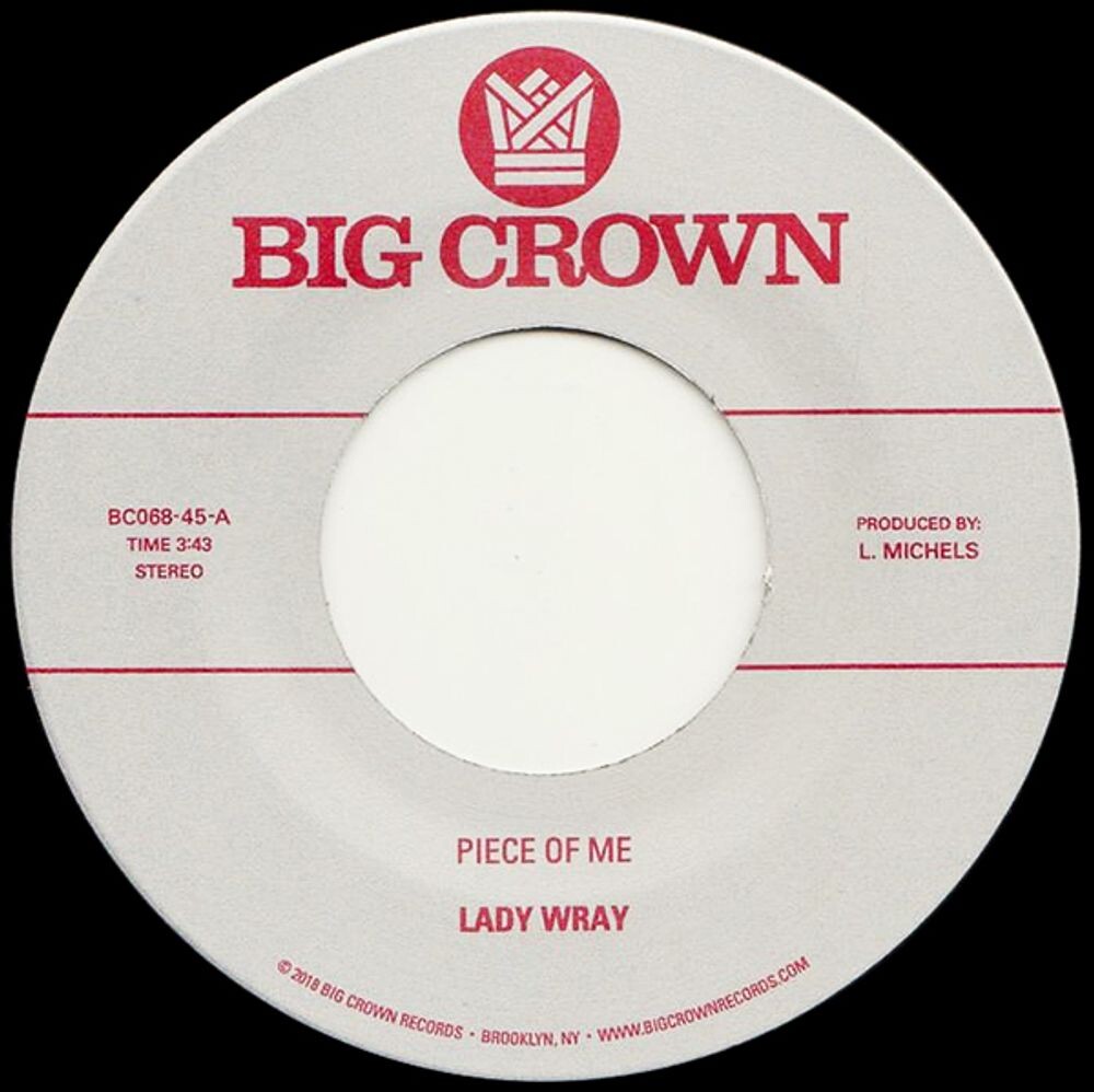 Виниловая пластинка LP Piece Of Me / Come On In (7") - Lady Wray
Виниловая пластинка LP Piece Of Me / Come On In (7") - Lady Wray