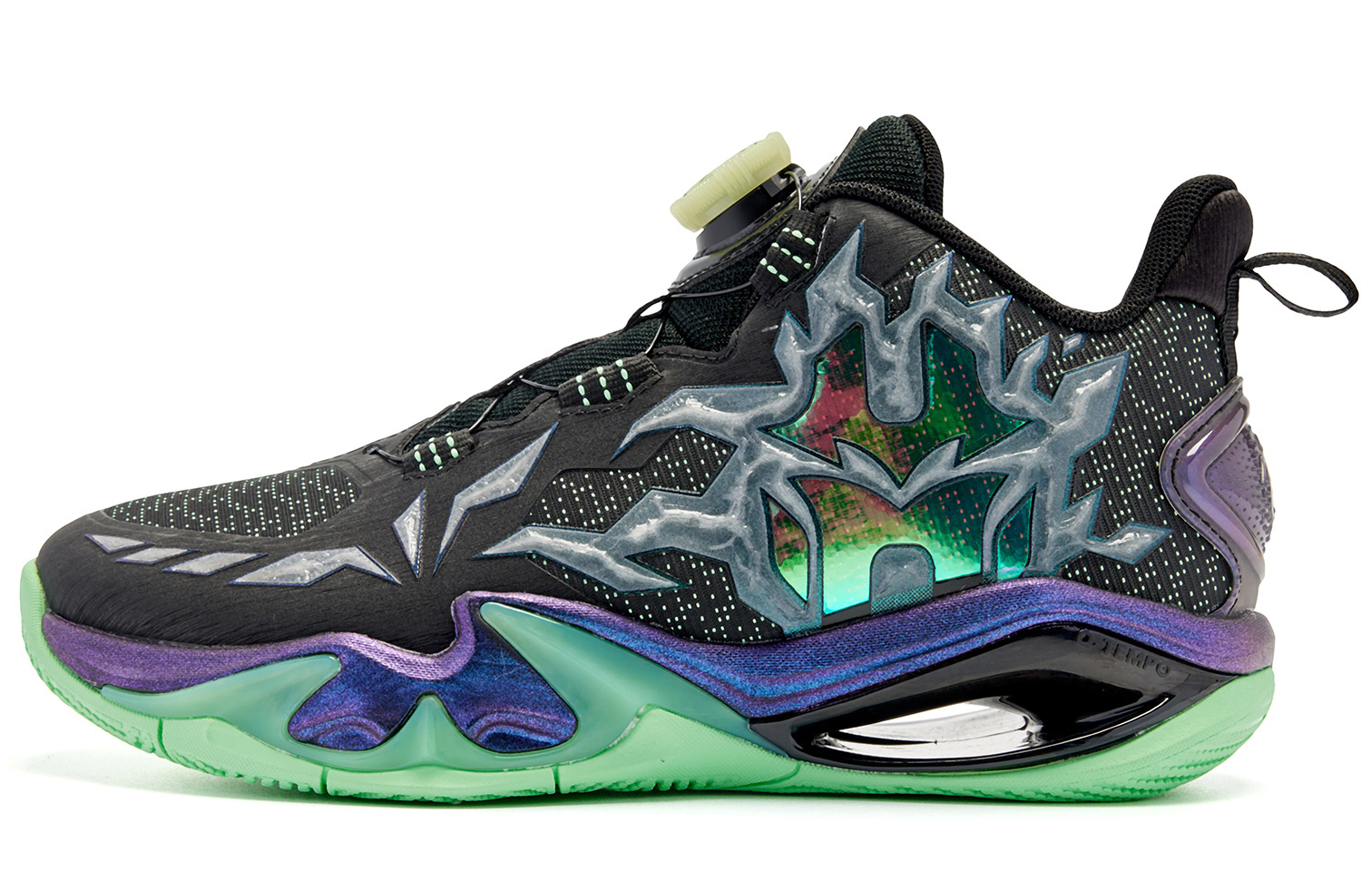 QIAODAN Кроссовки Mashin Hero 6.0 Abrasion Resistant Mid Top Children's Basketball Shoes Aurora Green
QIAODAN Кроссовки Mashin Hero 6.0 Abrasion Resistant Mid Top Children's Basketball Shoes Aurora Green